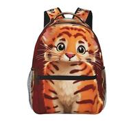 Anceky Casual Backpack Cute little tiger cub Travel Daypack Laptop Bag