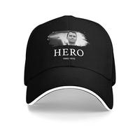 Anceky Charlie Kirk is A Hero Baseball Cap Unisex Trucker Hat for Men Women Black