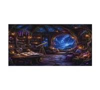 Anceky Enchanted Library Night Sky Oversized Beach Towel Quick Dry Sand Free Microfiber Travel Towel Lightweight Multi Purpose Beach Blanket Pool Gym Bath Towel 63x31 in