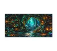 Anceky Enchanted Library Path Oversized Beach Towel Quick Dry Sand Free Microfiber Travel Towel Lightweight Multi Purpose Beach Blanket Pool Gym Bath Towel 63x31 in