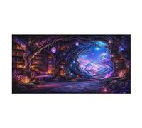 Anceky Enchanted Library Path Oversized Beach Towel Quick Dry Sand Free Microfiber Travel Towel Lightweight Multi Purpose Beach Blanket Pool Gym Bath Towel 63x31 in