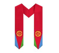 Anceky Eritrea Eritrean Flag Graduation Stole Sash Scarf for Graduation's Day Stoles Shawl
