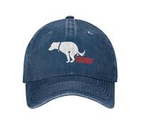 Anceky Even My Dog Hates Trump Hat Anti Trump Fuck Trump Adjustable Hat Casual Trucker Hats Baseball Cap for Men Women Navy Blue