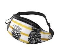 Anceky Fashion Bum Bag Pine, Fanny Pack For Women & Men, Casual Lightweight Adjustable Zippered Pockets Waist Bag For Travel, Sports, Hiking