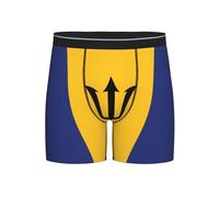 Anceky Flag of Barbados Printed men's breathable boxer briefs - multiple, perfect to show your figure