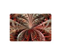 Anceky Fractals Spiral Design Diatom Mud Mat, Quick Drying Non-Slip Bath Rug for Home Use 24x16in