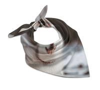 Anceky Handkerchiefs Multi-Purpose Head Scarf Husky Piquant Dog Square Bandanas for Women Men