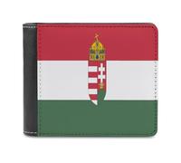 Anceky Hungarian Flag Bifold,Mens Cool Wallets with Slots,Wallets for Women