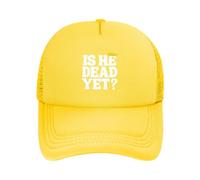 Anceky is He Dead Yet Unisex Baseball Cap Adjustable Dad Cowboy Trucker Black