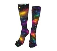 Anceky Knee High Socks Opaque Boot Stockings Women Men For Casual Outdoor Sport-Bright Universe