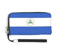 Anceky Long Wallets Nicaragua Flag for Women Men Handbag with Designs Fashion Colorful Slim Basic Convenient
