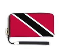 Anceky Men's Long Wallet Trinidad and Tobago Flag Handbags Dynamic Women Durable Large Capacity Thin Stylish Novelty
