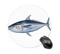 Anceky Mouse Pad with Non-Slip Rubber Base Washable Mouse Mat Waterproof Tuna Thunnus Mouse Pads for Laptop, Office & Home
