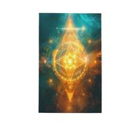 Anceky Mystical Symbol (2) for Absorbent Kitchen Towels, 16x26 Inch Quick Dry Cleaning Dishcloths