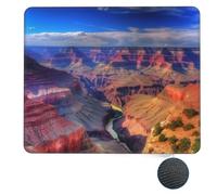 Anceky Square Mouse Pad Beauty Grand Canyon Non-Slip Rubber Base 7 x 8.6 in for Wireless Mouse Laptop Office Desk Accessories