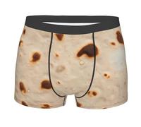 Anceky Tortilla Pattern Men'S Boxer Briefs Breathable Underwear With Comfortable Elastic Waistband