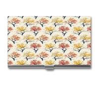 Anceky Tree Colorful Business Name Card Holder Men Women