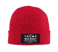 Anceky Trump was Right About Everything Beanie Hat Men Knit Skull Cap Women Winter Warm Hat Knitted Hat Slouchy Hat Black