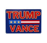 Anceky Vote Trump 2024 metal sign Trump Vance Take American Back Retro 8x12 tinplate Sign Wall Decor