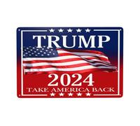 Anceky Vote Trump tin sign Take American Back Trump For 47th President Retro 8x12 Sign Metal Sign Wall Decor