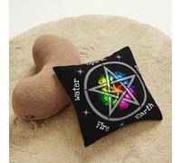 Anceky Wicca Five Elements Earth Wicca Wiccan Decorative Throw Pillow Cushion Covers Soft Corduroy 20"X20"