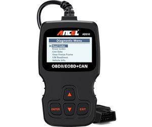ANCEL AD310 OBD2 Code Reader OBD2 Scanner Universal Car Engine Fault Code Reader, Car Diagnostic Tool for Most OBD Vehicles since 1996 & Newer (Black)
