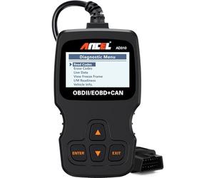 ANCEL AD310 OBD2 Scanner Code Reader Car Engine Fault Diagnostic - Orange | Classic Auto OBD Scan Tool Enhanced Read and Clear Error Codes for Most 1996 or Newer OBDII Protocol Vehicle