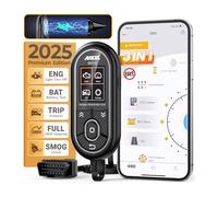 ANCEL BD310 OBD2 Scanner & Engine Code Reader - Advanced Battery Test, Trip Analysis, Performance Test, Bluetooth Diagnostic Tool for Android & iPhone - Works for All 1996+ Vehicles