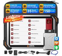 ANCEL DS600 BT OBD2 Scanner ECU Coding Auto Diagnostic Scan Tool Bidirectional