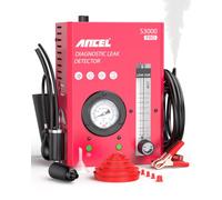 ANCEL S3000 PRO Automotive Smoke Machine with Built-in Air Pump and Pressure Gauge. Professional Vehicle Leak Diagnostic Detector Tools Kit for Leaks Test in Vacuum,Fuel,EVAP and Other Cars System