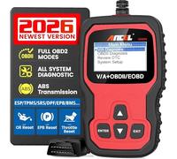 ANCEL VD500 OBD2 Code Reader fit for Volkswagen Audi Skoda Seat Vehicle - Car Diagnostic Tool Check Engine Light EPB ABS SRS Fault Reader, Oil Service Throttle Position Adaption Brake Pad Reset