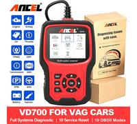 ANCEL VD700 Fit For VW OBD2 Scanner Car Code Reader All System Diagnostic Scan
