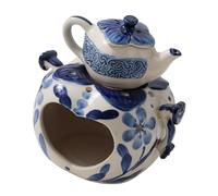 Ances Essential Oil Burners Waxes Melt Burners Tealight Waxes Warmer For Stress Relief Meditations And Massage Ceramic Tealight Holder
