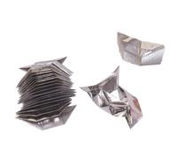 Ancestor Money - 200Pcs Ingot Sacrificial Supplies Qingming Joss Paper Ingot DIY Sacrificial Paper Ingot Ancestor Blessing Supplies Sacrificial Semifinished Products (Silver Ingot)