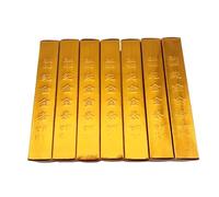 Ancestor Money, 60 Pcs Big Paper Gold Bar (Semi-Manufactured), Joss Paper Money The Sacrificial Offerings, Strengthen Connection with Your Ancestor
