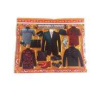 Ancestor Money Ritual Supplies Paper Tie, Men Four Seasons Clothes Chinese Funeral Supplies, Qingming Festival Funeral and Hunger Festival, The Funeral of The Tomb-Sweeping Day