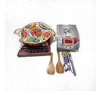 Ancestor Money Ritual Supplies Paper Tie, Three-Dimensional Paper Kitchenware Set Chinese Funeral Supplies, Qingming Festival Funeral and Hunger Festival, The Funeral of The Tomb-Sweeping Day