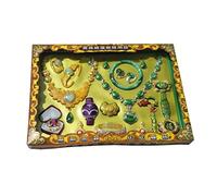 Ancestor Money Ritual Supplies Paper Tie,Three-dimensional Paper Tie Ladies Jewelry Set Chinese Funeral Supplies, Qingming Festival Funeral And Hunger Festival, The Funeral Of The Tomb-Sweeping Day