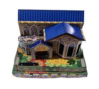 Ancestor Money Ritual Supplies Paper Tie,Three-Dimensional Paper Villa Chinese Funeral Supplies, Qingming Festival Funeral and Hunger Festival, The Funeral of The Tomb-Sweeping Day