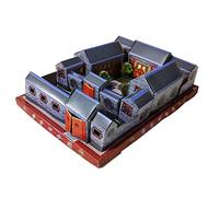 Ancestor Money Ritual Supplies Paper Tie,Three-Dimensional Paper VillaChinese Funeral Supplies, Qingming Festival Funeral and Hunger Festival, The Funeral of The Tomb-Sweeping Day