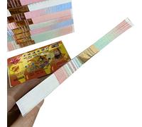 Ancestor Money to Burn, Ancestor Money Chinese Incense Paper Hell Bank Notes Pack of 2000 Multicolor 15 cm x 7.5 cm