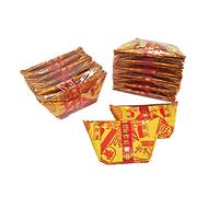 Ancestor Money to Burn, Pack of 18 Gold Ingot Paper Ritual Supplies for Qingming Festival and Hungry Ghost Festival