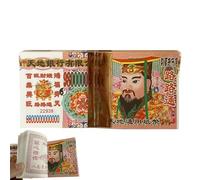 Ancestor Money - Your Heritage | 100 Pcs Traditional Joss Paper Banknotes | for Qingming, Ghost Festival & Funeral Offerings, Brings Good Luck and Blessings | Ancestor Money Set