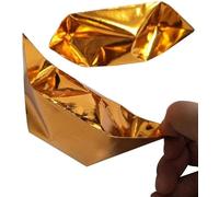 Ancestors Money,Heaven Bank Notes,Large Chinese Joss Paper Fold Gold Ingot,50pc