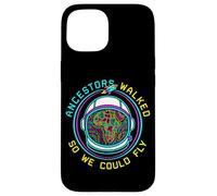 Ancestors Walked So We Could Fly Afrofuturism Space Science Case for iPhone 15
