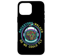 Ancestors Walked So We Could Fly Afrofuturism Space Science Case for iPhone 16 Pro Max