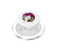 Ancestors Wildest Dreams Afro Hot Pink Melanin Black Queen PopSockets PopGrip for MagSafe