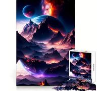 Ancestral Clouds 1000 Piece Jigsaw Puzzles for Adults Jigsaw Mental Sharpness Quiet Enjoyment Smooth Edges Heartfelt Gift (50x75cm)