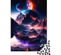 Ancestral Clouds 1000-Piece Puzzle for Adults, 70x50cm/1000pcs, White Card with A Low-dust Finish; An Evening Activity Away from Screens