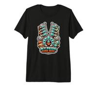 Ancestral Roots Sonora Turquoise Bolo Premium T-Shirt